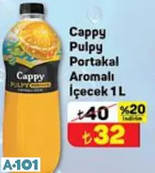 CAPPY PULPY PORTAKAL AROMALI İÇEÇEK 1 I
